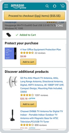 Amazon-Checkout-Bug