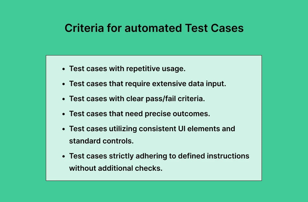 criteria-for-automated-test-cases