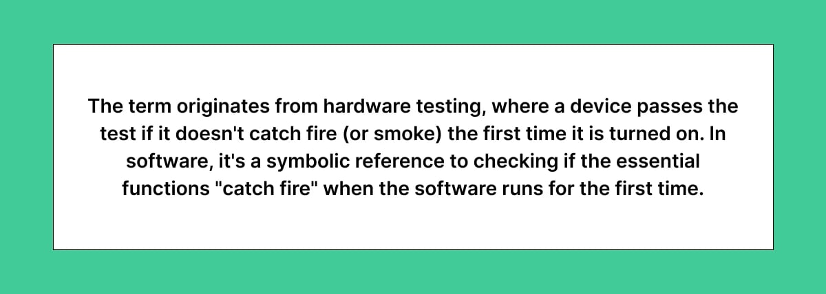 smoke-testing-term-originates