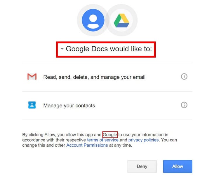 Google Docs Phishing